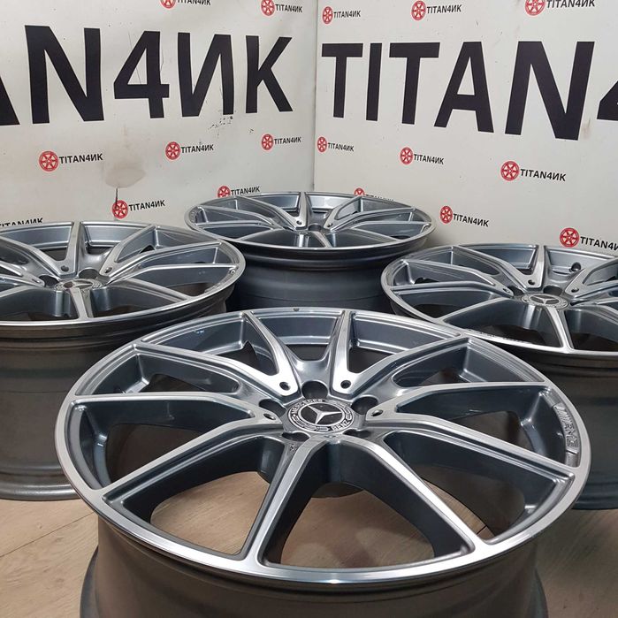 Диски НОВІ Оригінал Різноширокі Mercedes AMG R20 5x112 W222 W212 W213