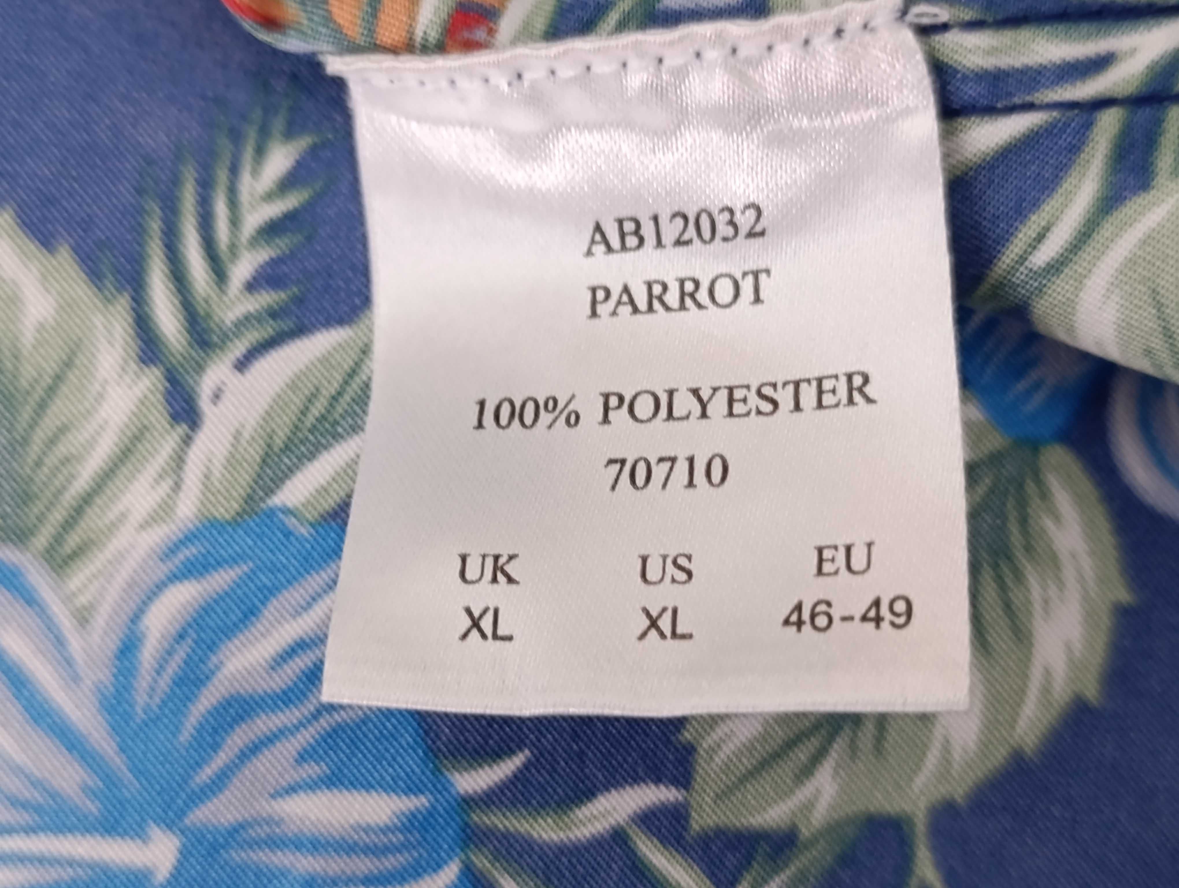 Сорочка гавайка чоловіча Cotton розмір XL
