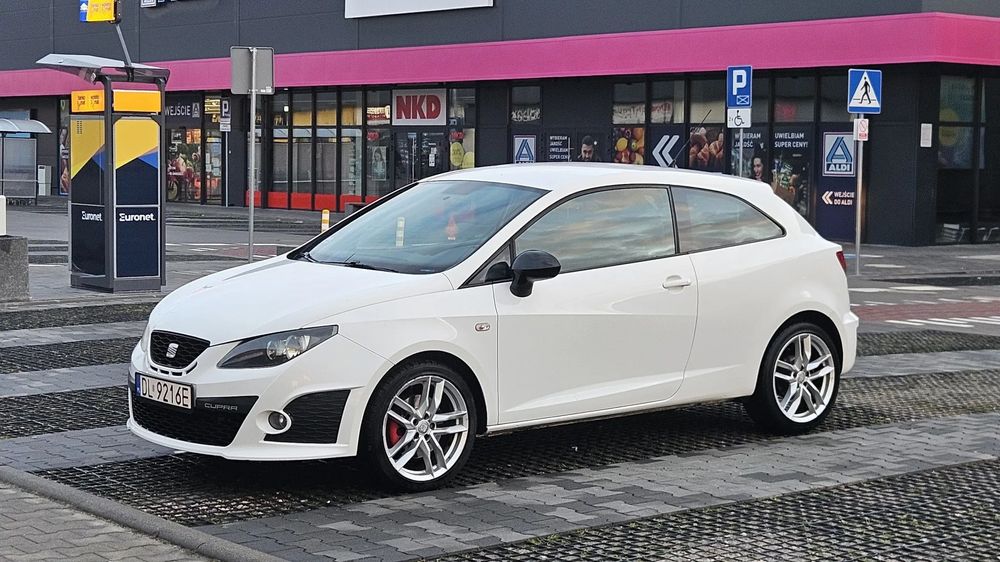Seat Ibiza Cupra 180KM DSG Łopatki Zadbana Bezwypadkowa Piękna