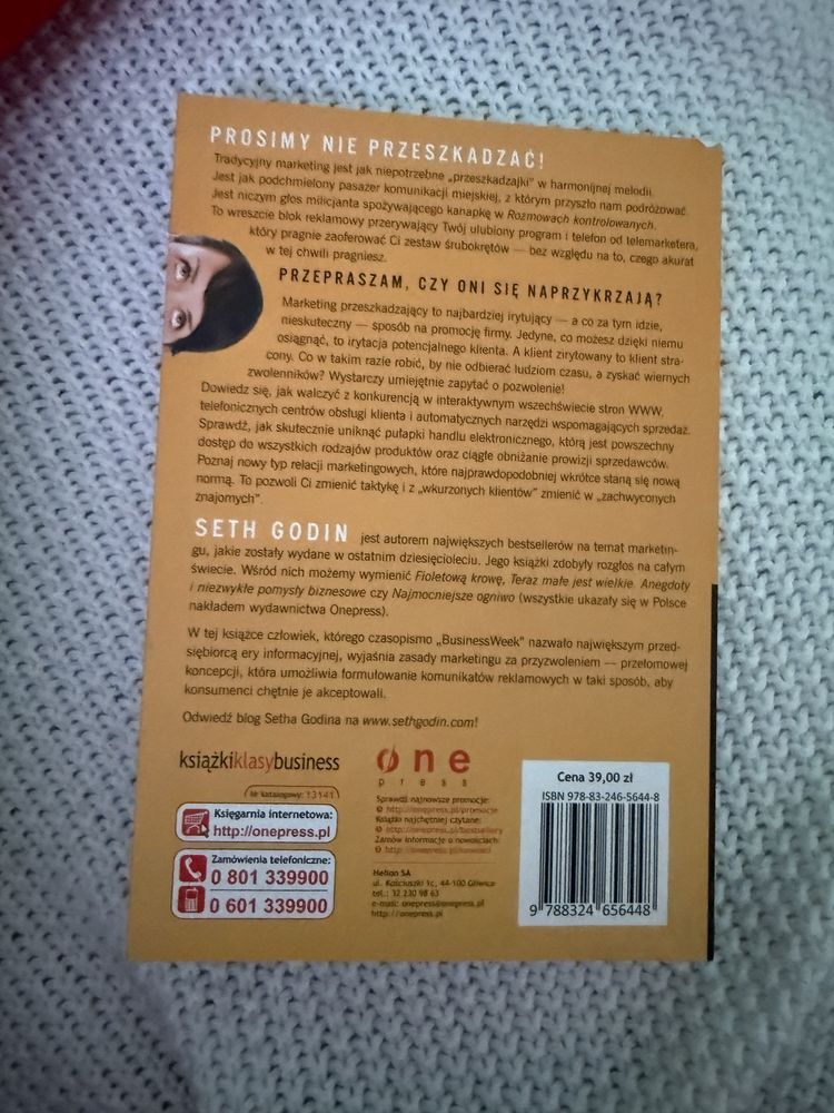 Marketing za przyzwoleniem Seth Godin