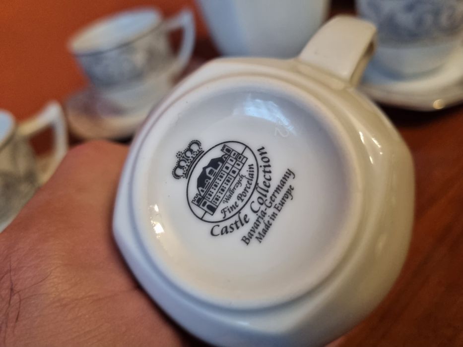 Zestaw do kawy Walbrzych Porcelana filizanki