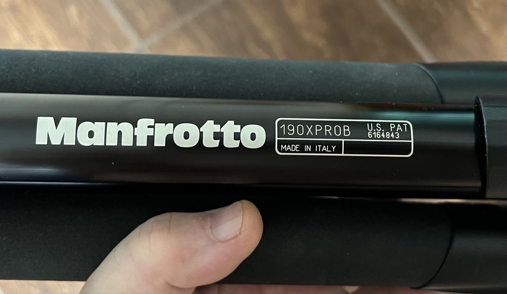 Штатив Новий Manfrotto 190XPROB Штати+ голова + сумка комплет