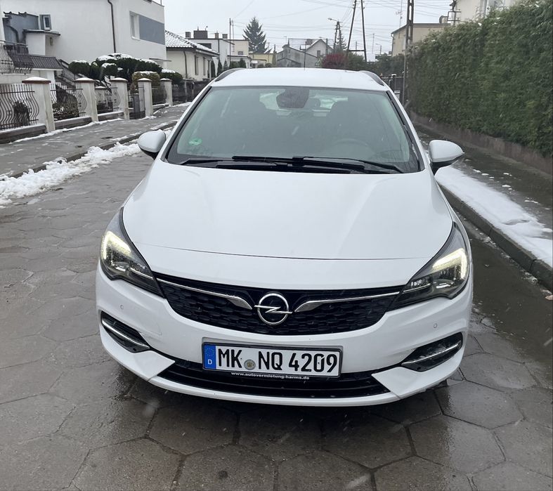 Opel Astra 1.5 D 2020 Lift Jak nowa Bezwypadek Kamera Niski przebieg
