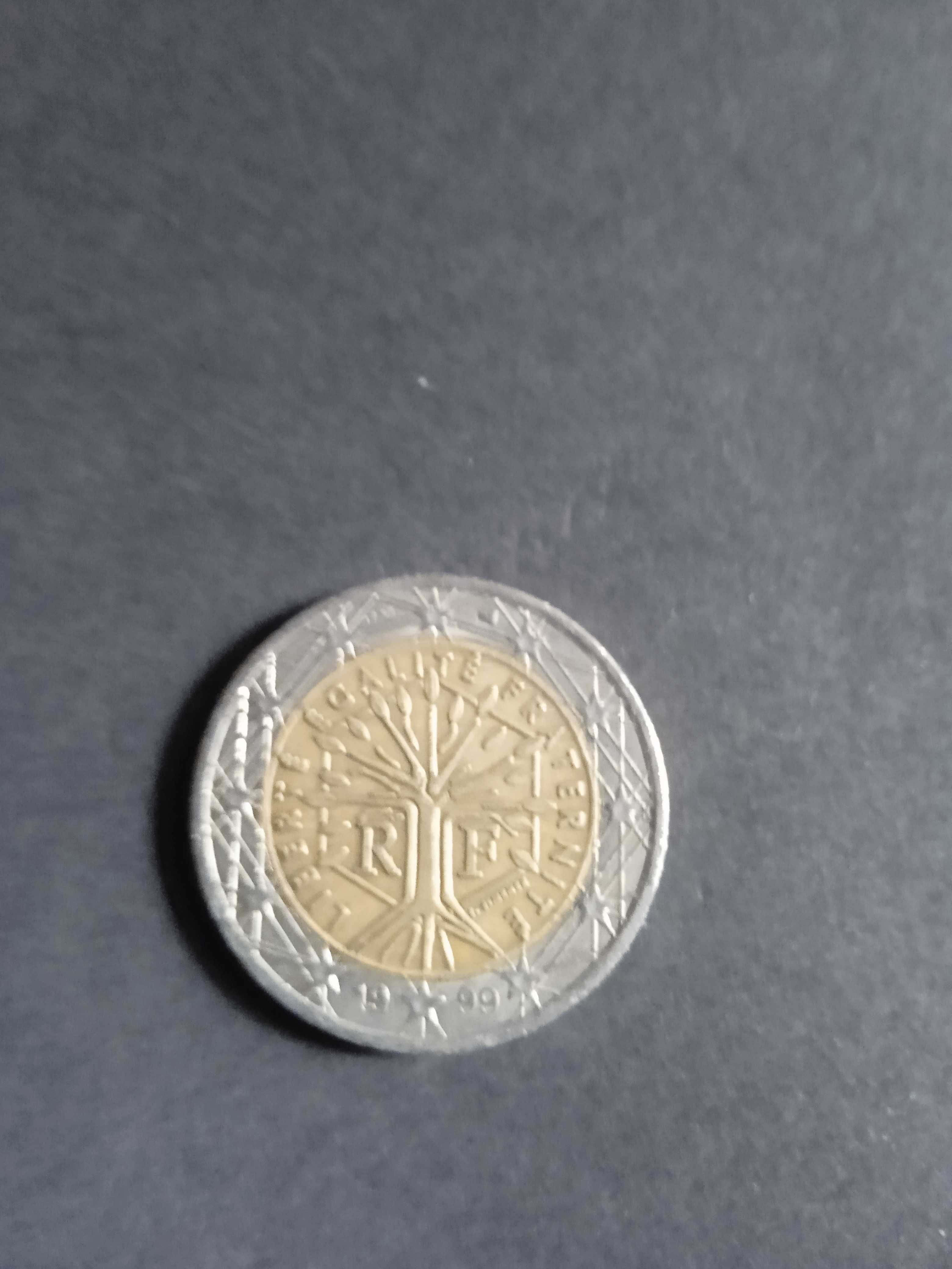 2 euros de 1999   França