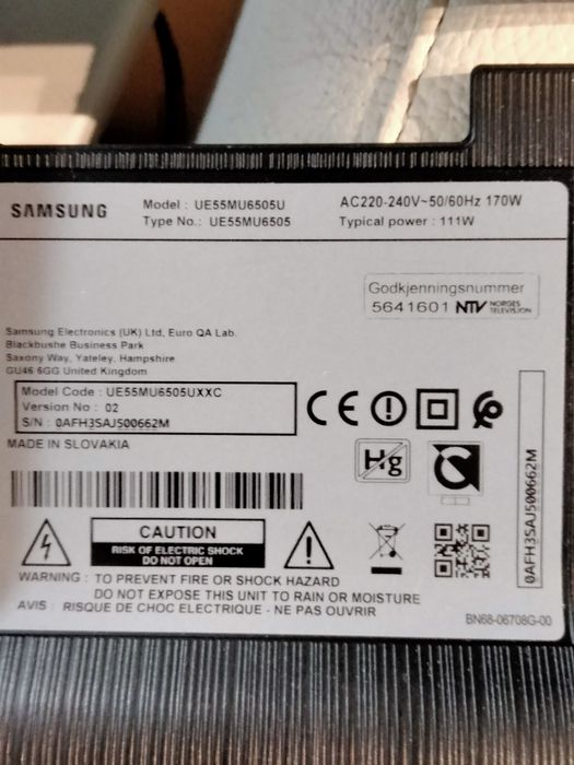 Placas mainboard e fonte de alimentação para Samsung