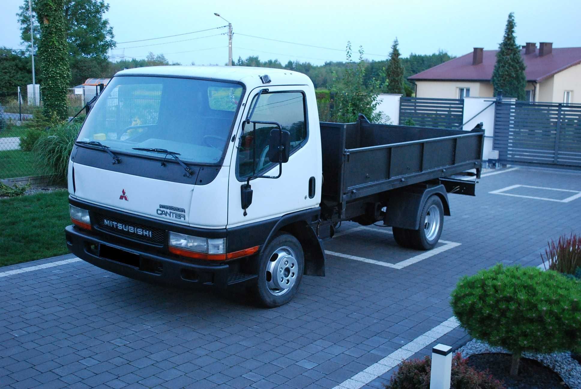 Mitsubishi Canter 2003 r. 3.0D. 3,5t, bliźniak, Wywrotka, Kiper 3 str.