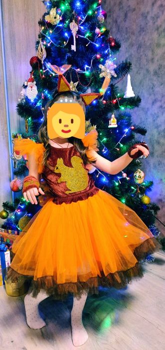 Прокат костюм білочки (3-6 років)