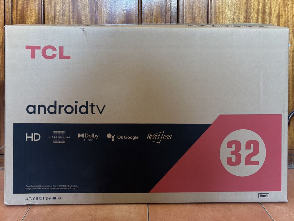 Smart TV, TCL, LED 32” Android 32S6200
