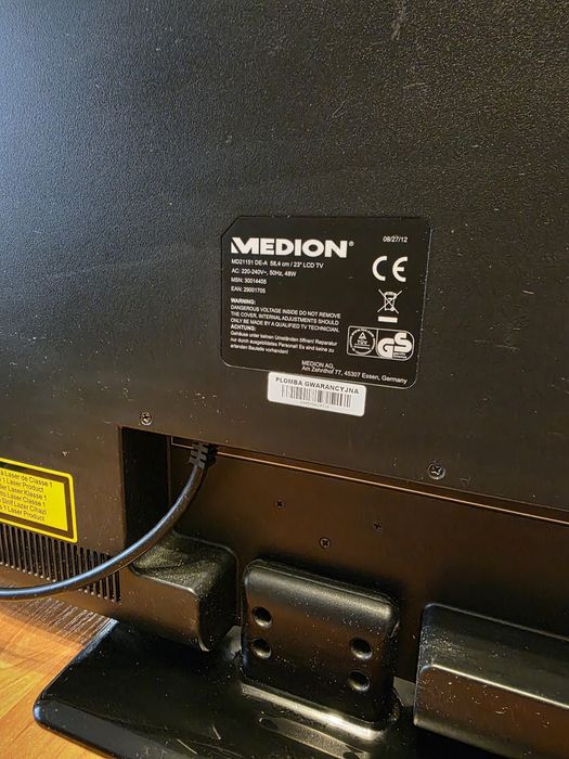 Sprzedam TV Medion 23 cale