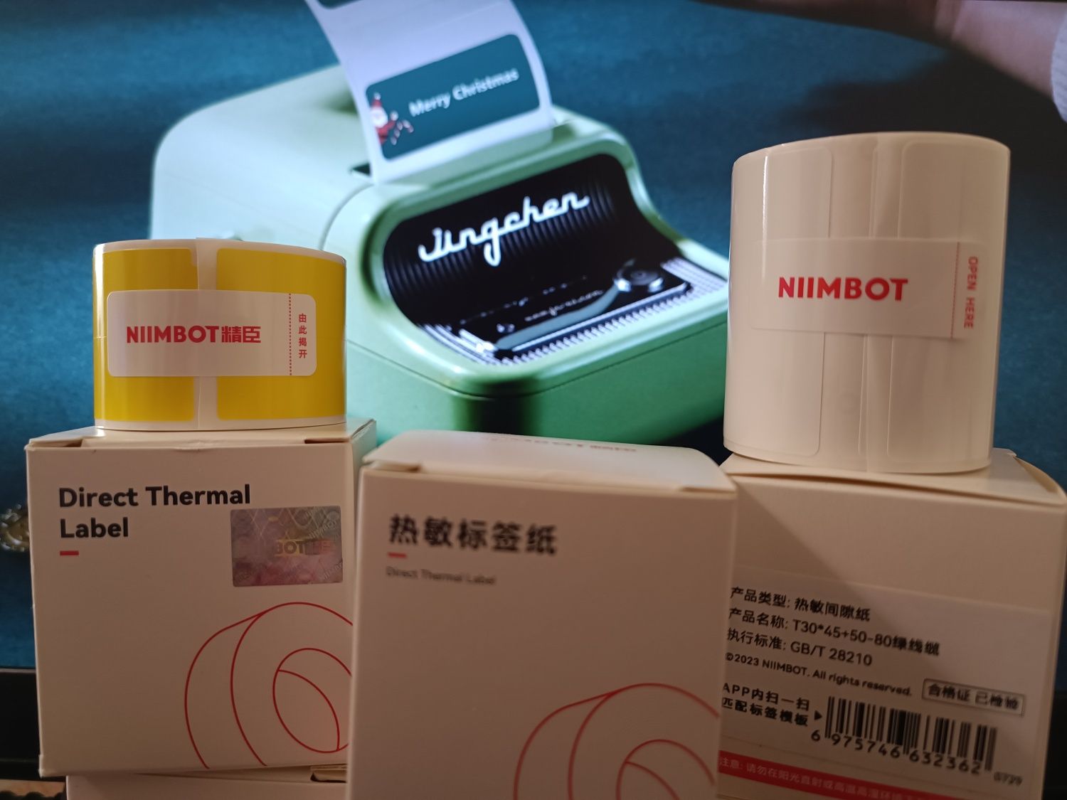 NiiMbot B1, термопринтер, термо папір