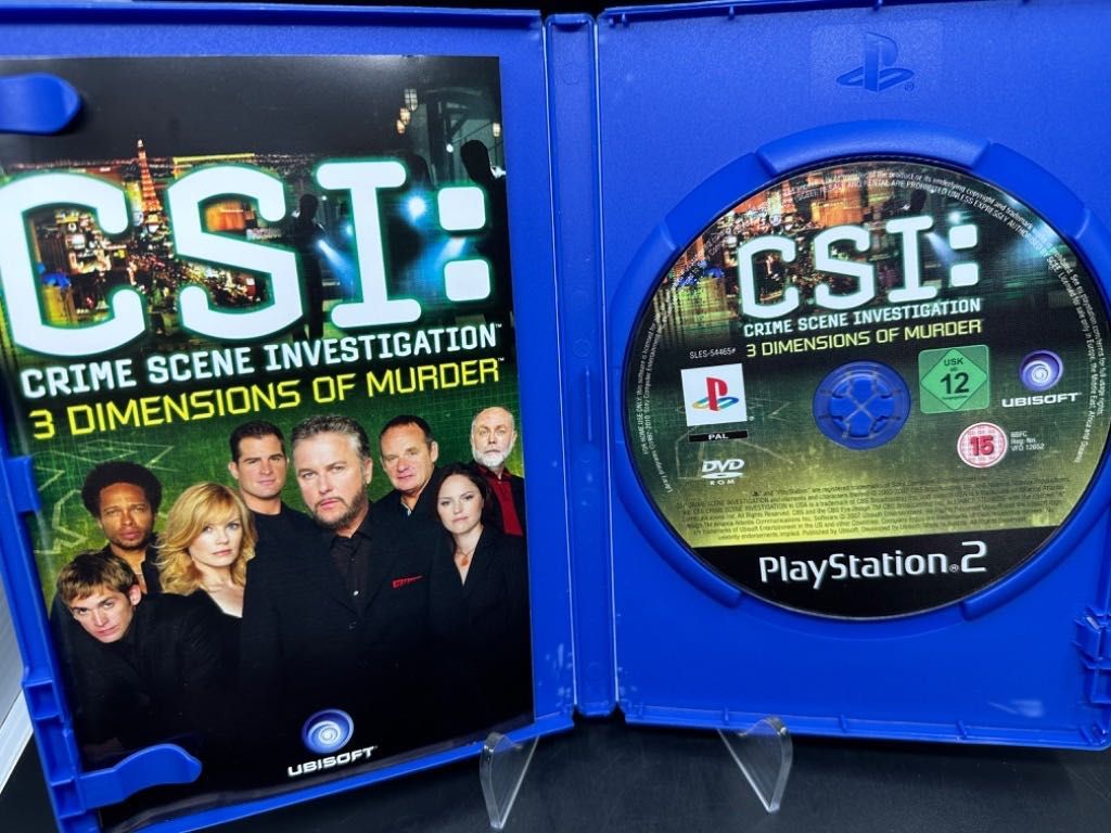 Gra na Ps2 CSI:Crime Scene Investigation