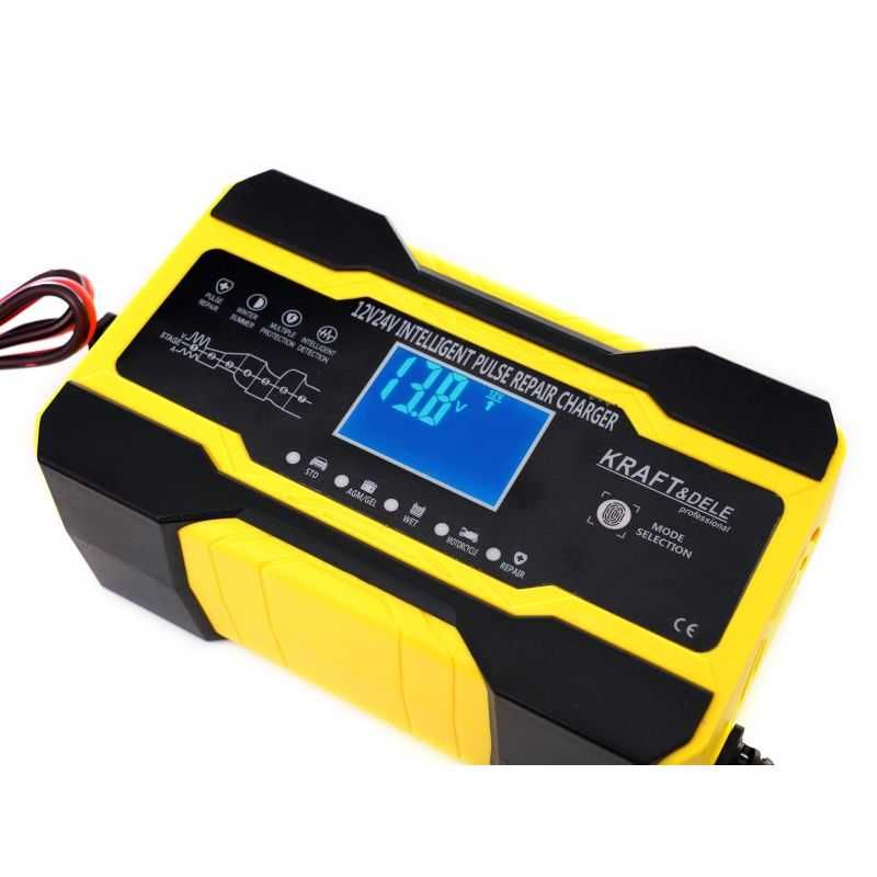 KRAFT&DELE Ładowarka Prostownik Akumulatora 12/24v Samochodow KD1291