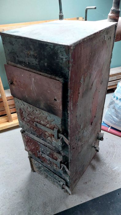 Piec tymczasowy koza C.O