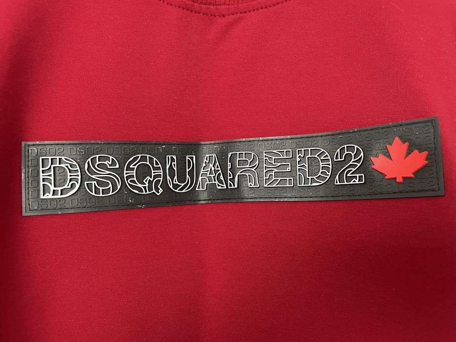 Bluza męska Dsquared2 bordo