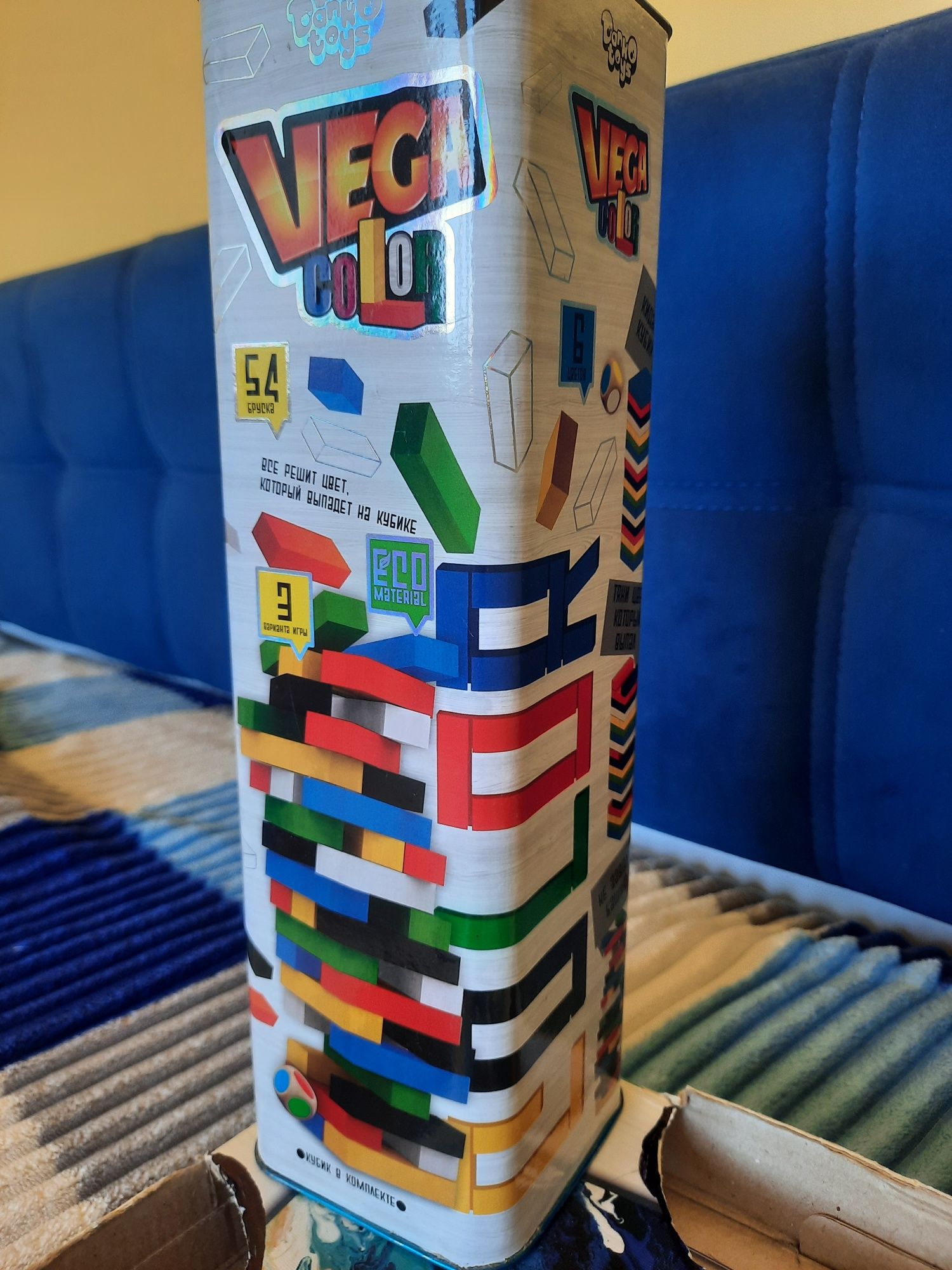 Продам ГРА JENGA Danko Toys "VEGA COLOR"