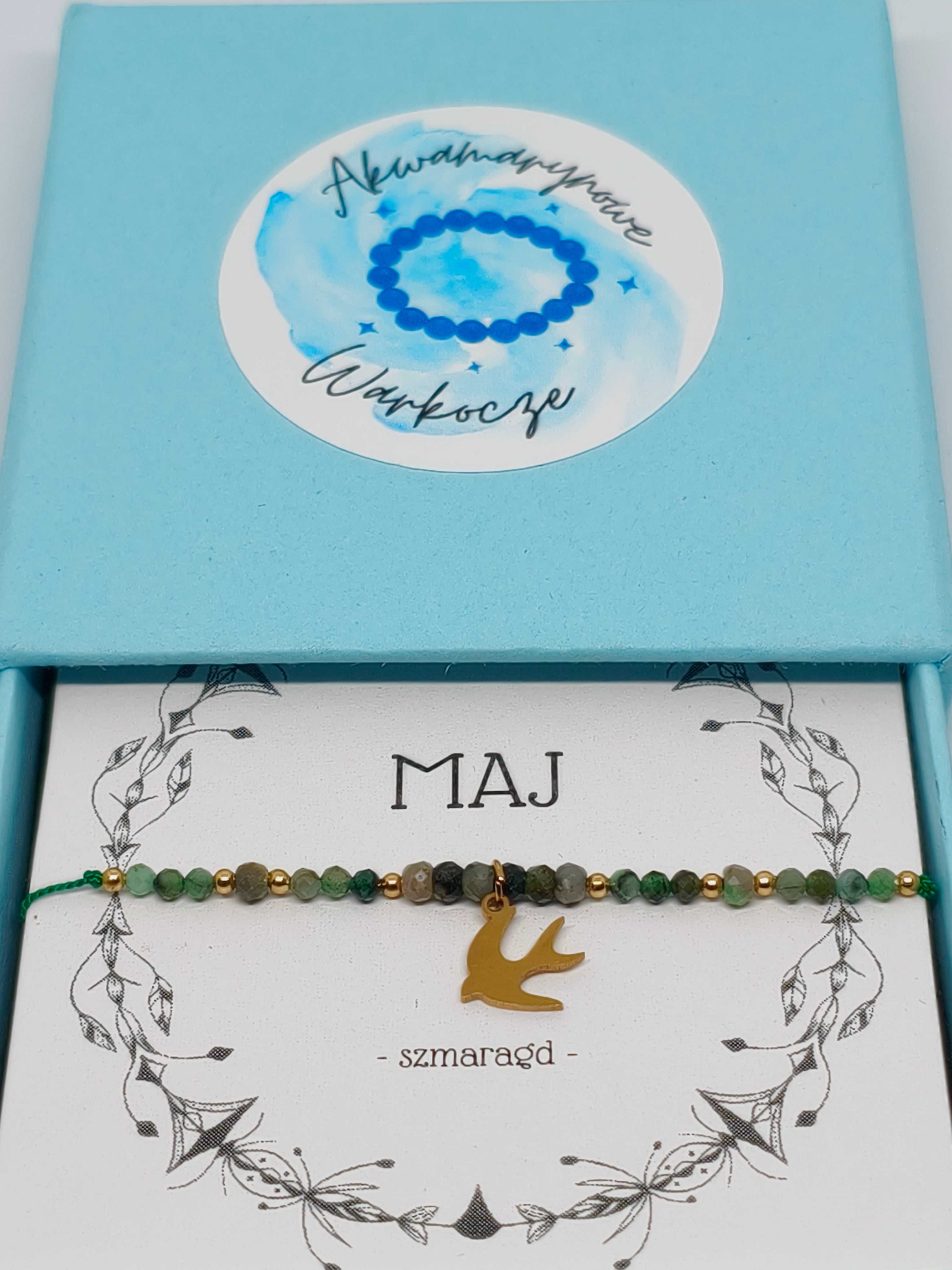Bransoletka urodzinowa "Maj" Maxi