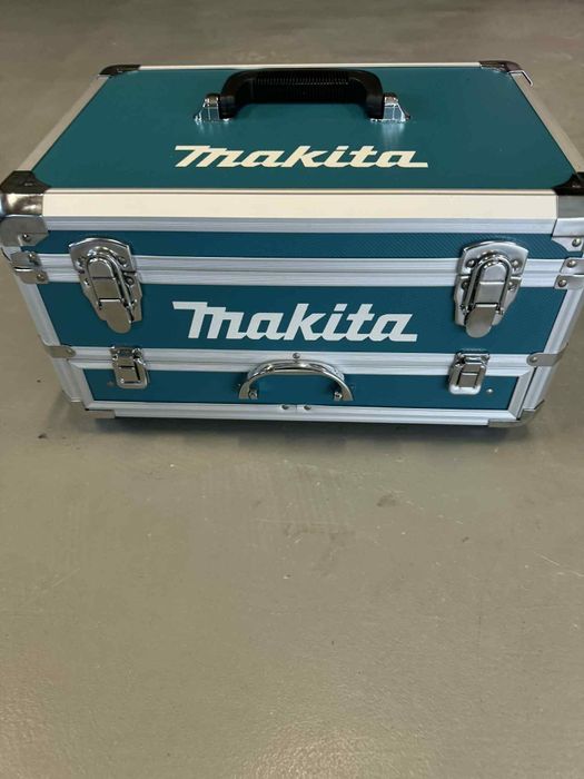 Nowy duży zestaw Makita Wkrętarka DHP482+ 2 Baterie 3.0ah+ akcesoria