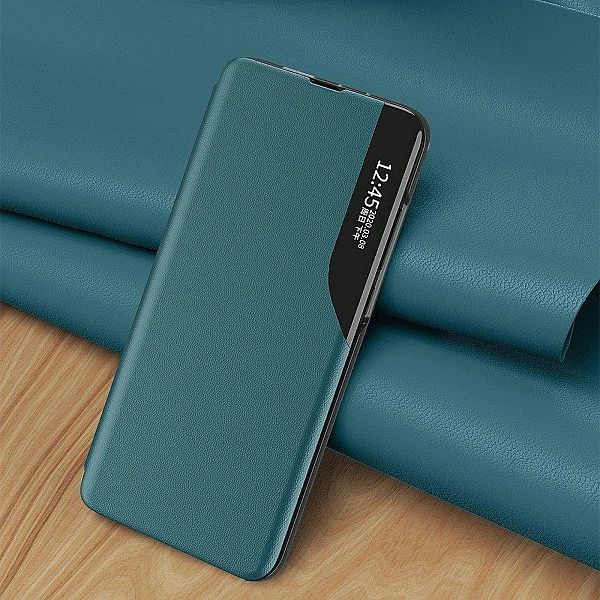 Etui Huawei P40 Lite pomarańczowy elegancki futerał etui z klapką i fu