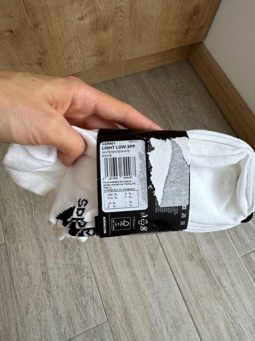 Шкарпетки Adidas Low-Cut DZ9401 1 уп/3 пари Оригінал 37-39/40-42/46-48