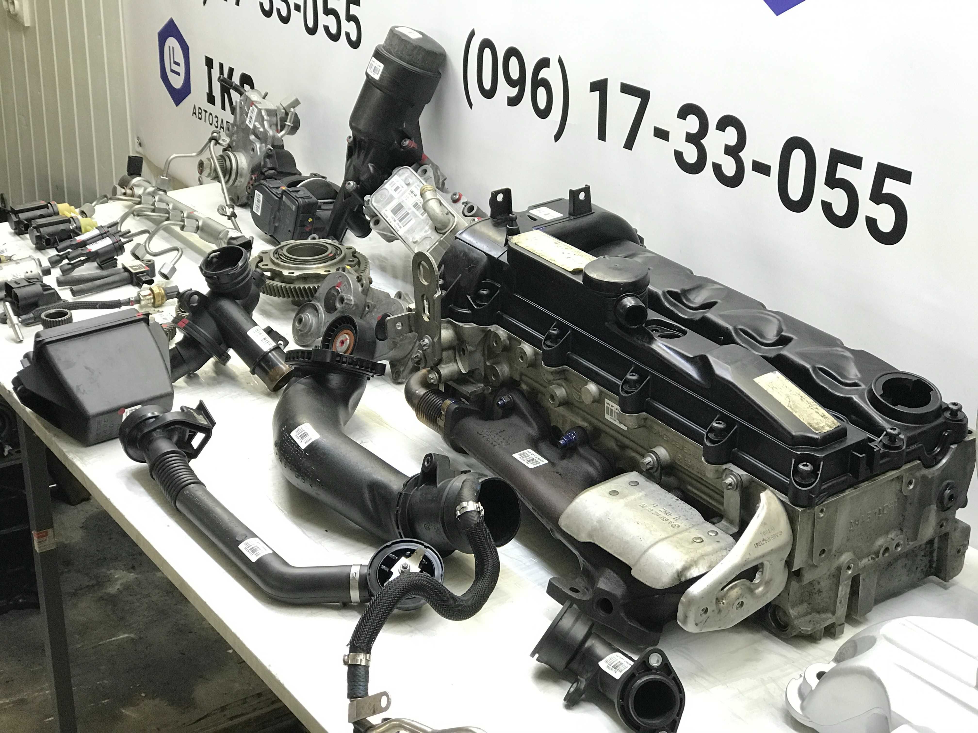 Двигун по частинах OM651 2.2 CDI Спрінтер Mercedes запчастини мерседес