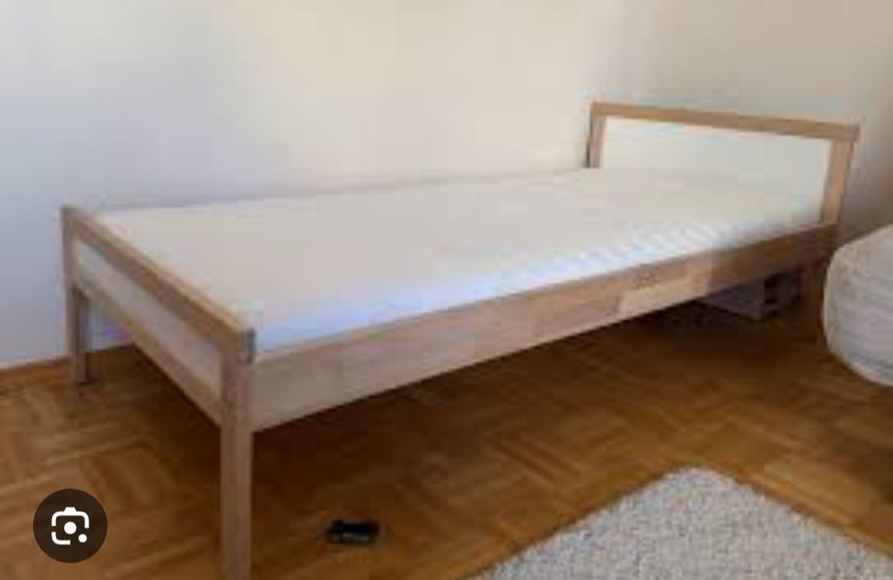 Łóżeczko dziecięce IKEA + materac IKEA