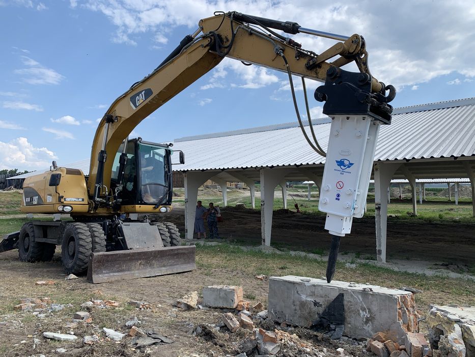 Гідромолот Jcb, Cat, Volvo, Hyundai, Kobelco