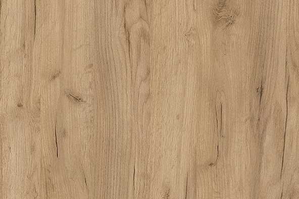 meble kuchenne LINEA 300cm kaszmir, dąb craft, kuchnia 3m, cichy domyk
