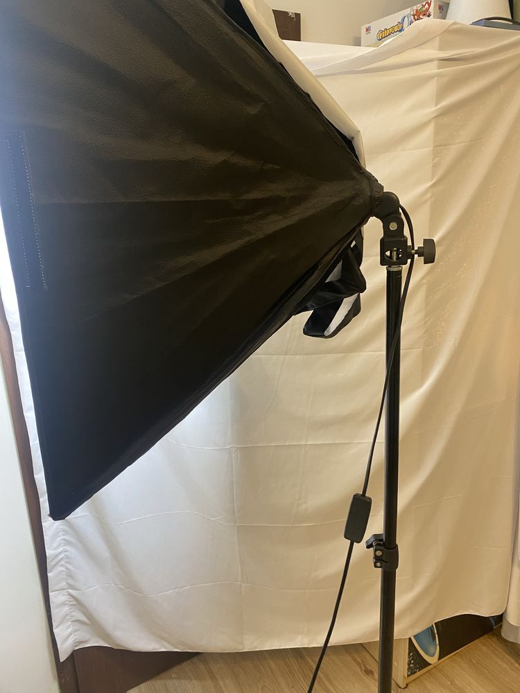 Lampa fotograficzna statyw żarowka