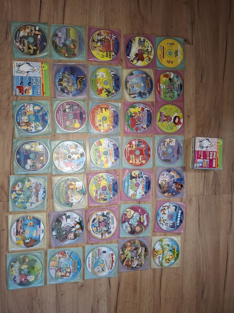 Bajki na płytach DVD.CD