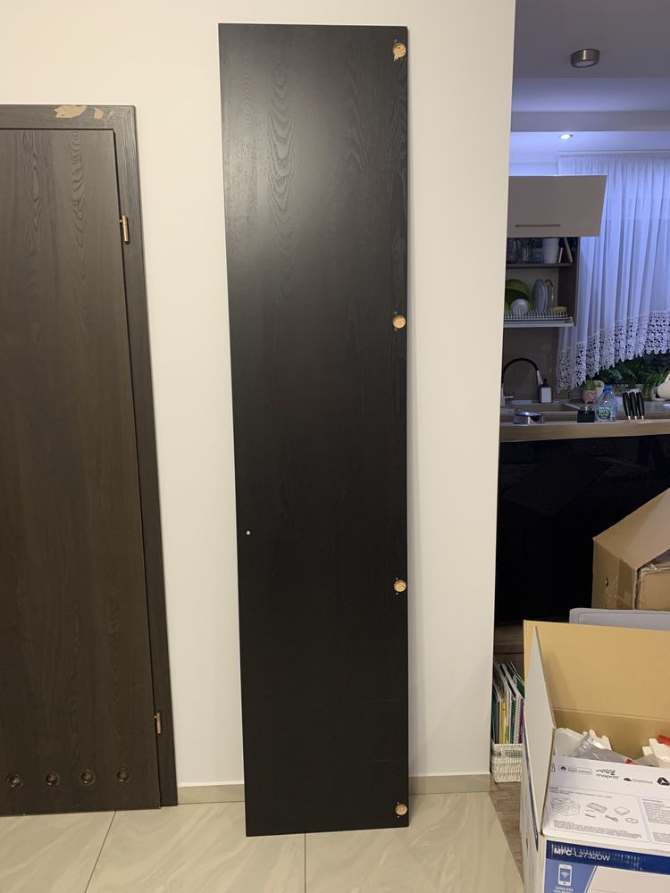 Drzwi do IKEA PAX REPVAG czarny brąz