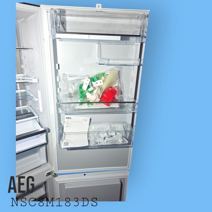 Lodówka do zabudowy AEG NSC8M183DS - NoFrost; Multispace, sklep 6500zł
