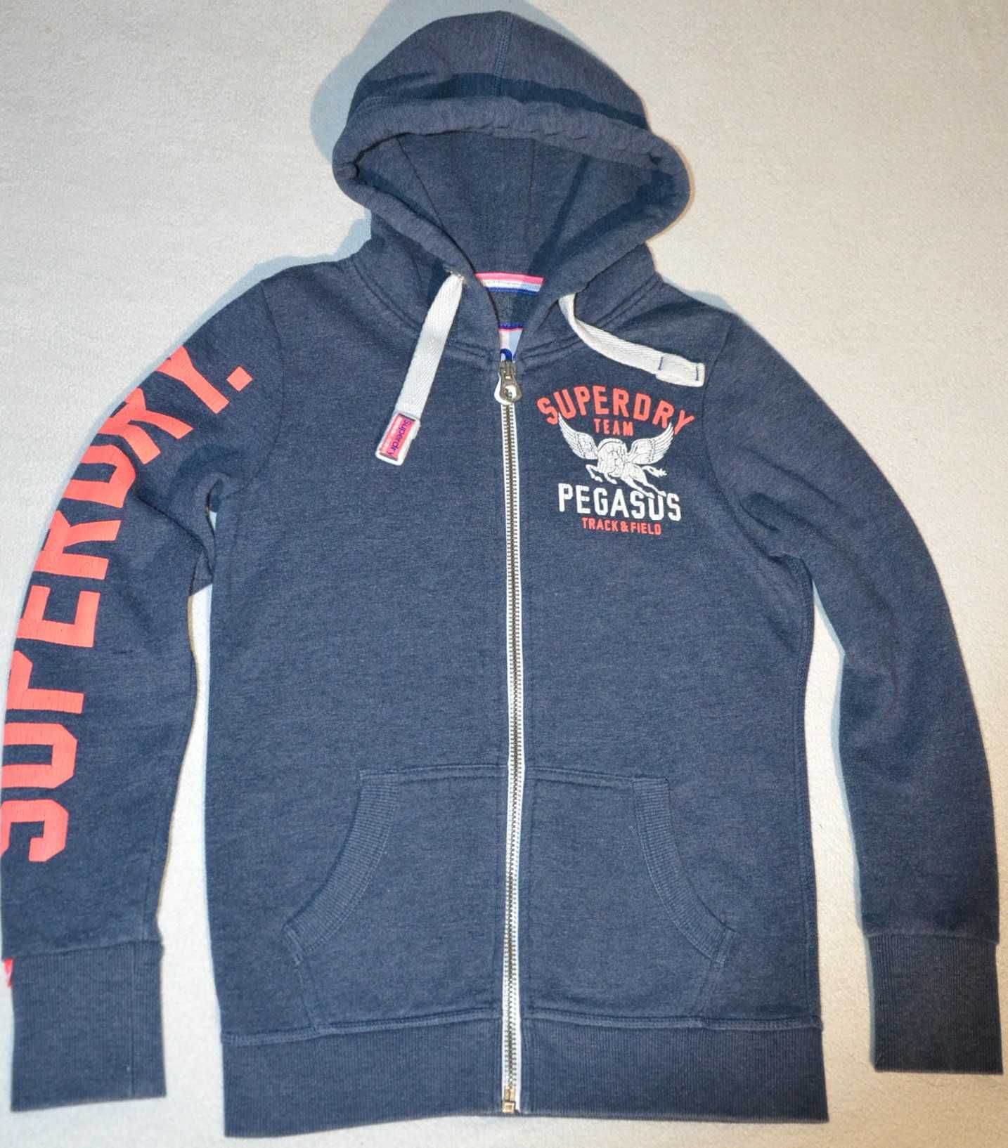 SUPERDRY Pegasus Bluza rozpinana z kapturem Damska S Oryginalna 100%