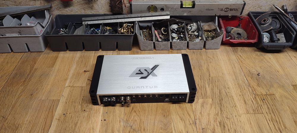 Wzmacniacz ESX Quantum Qe 1000.1 hi end małe wym 1000 rms 1 kanał mono