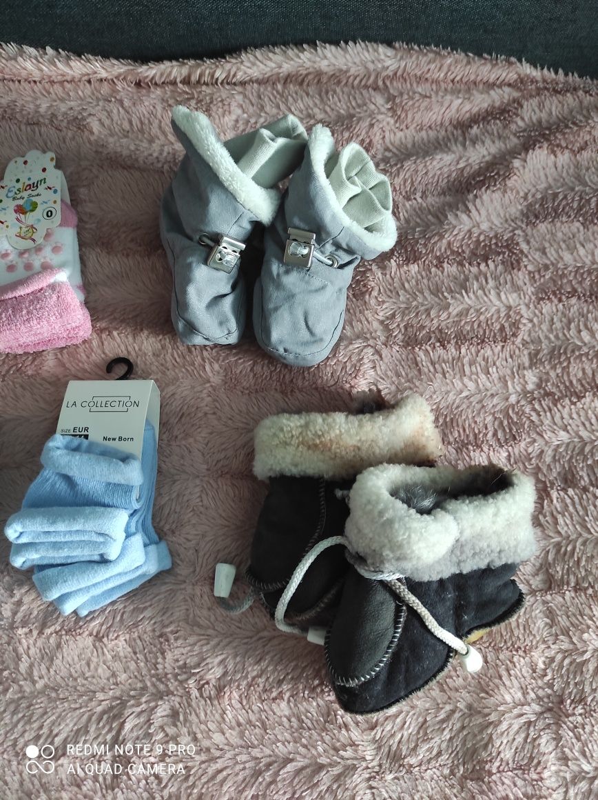 Носки -пинетки для новорожденных