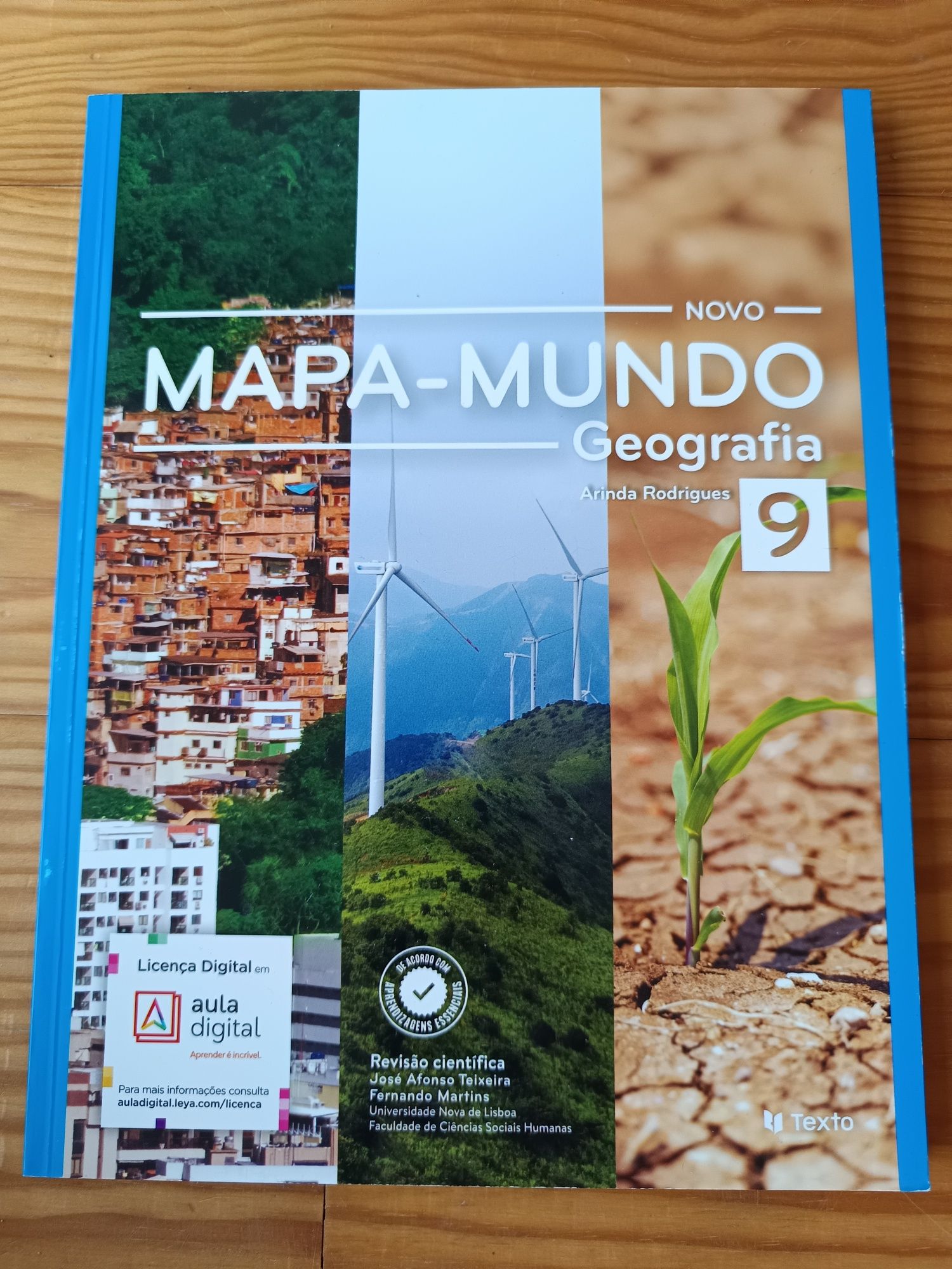 Mapa-mundo 9 - Geografia 9º ano - Livro e Caderno de Exercícios