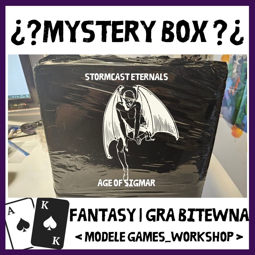 Mystery BOX | Stormcast Eternals | Warhammer AoS | +/- 1800 PLN | A8