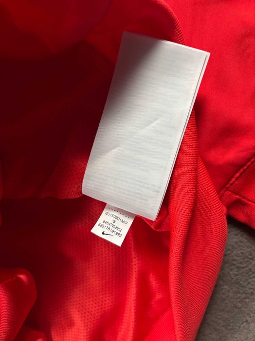 Bluza Nike S Norwegia Piłkarska Rozpinana Czerwona Sportowa