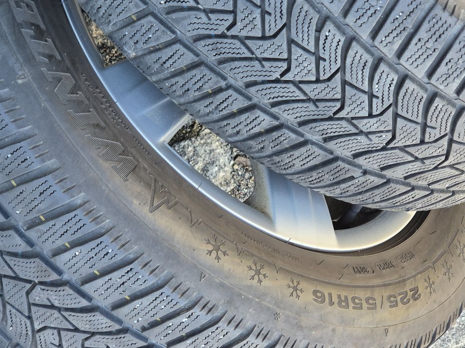 5x112 Audi A4 A6 VW T4 Alufelgi 16 opony zima 225/55 R16