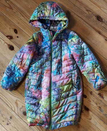 Продам зимову куртку на дівчинку 7-8 років, зріст 122-128см