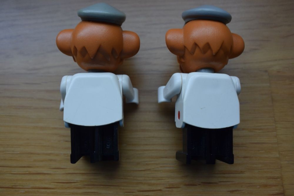 LEGO 1986 Fabuland Monkey Kolekcjonerska Figurka Małpka Singe Gray