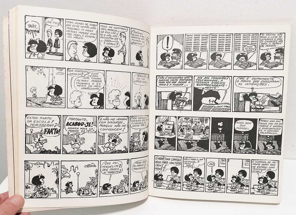 Os Sarilhos da Mafalda, de Quino