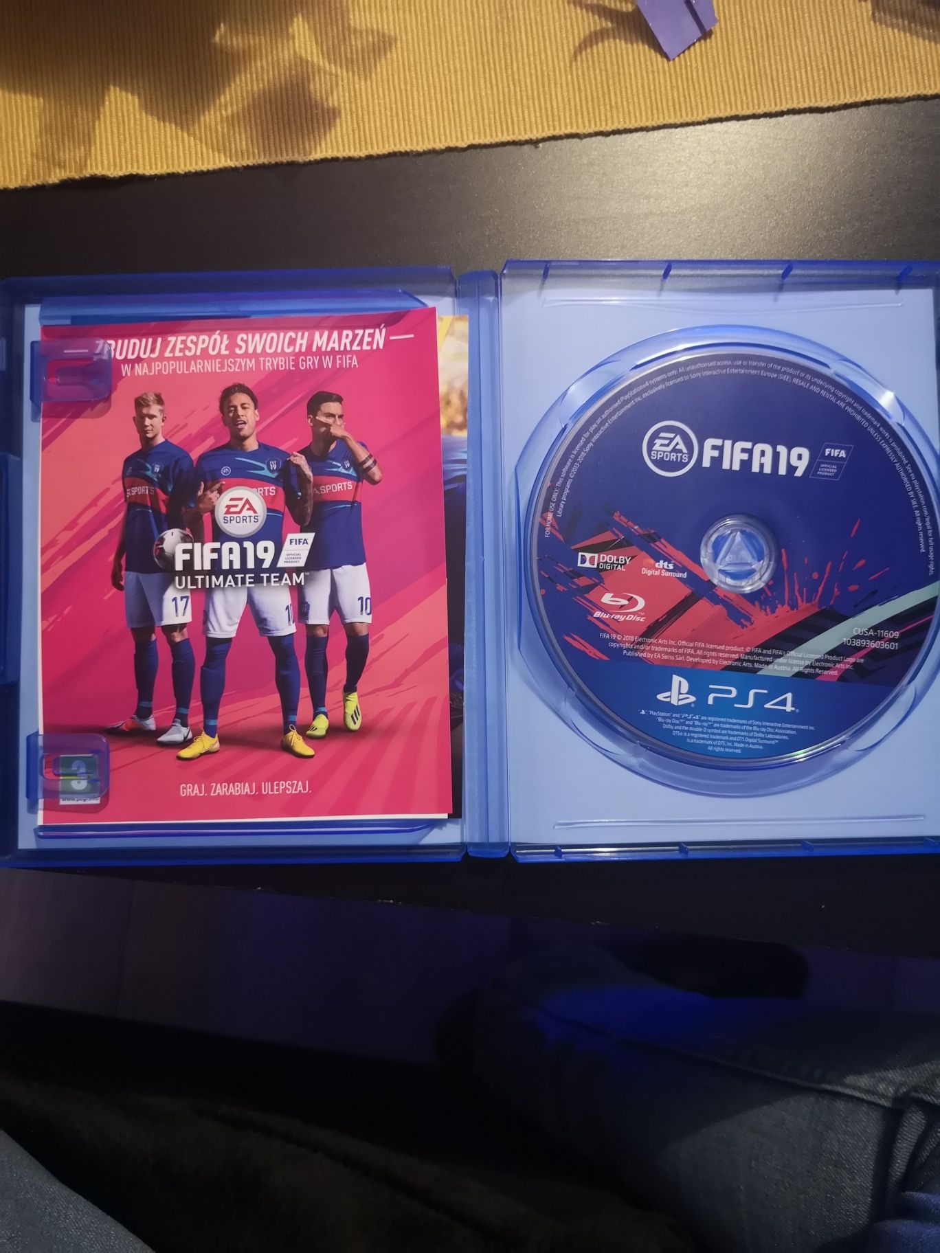 Gra Fifa 19 ps4 PL