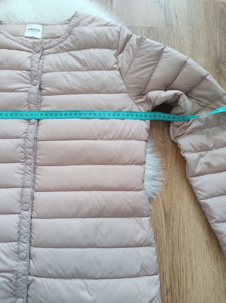 Zalando essentials rozmiar M kurtka puchowa damska