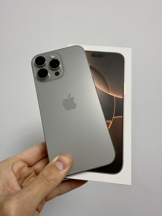 iPhone 16 Pro Max 256GB 1070$ Natural Titanium