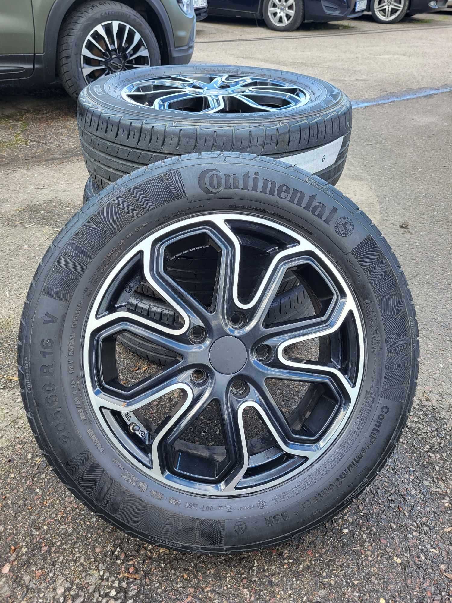 Felgi aluminiowe z oponami Kia Ceed, Venga  205/60/R16