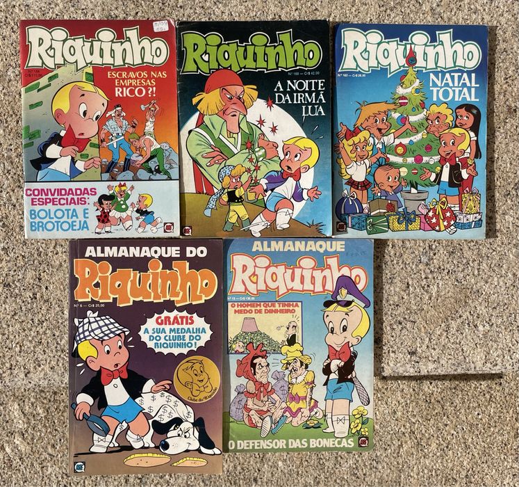 Revistas vintage banda desenhada Riquinho