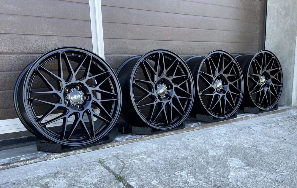 4x felgi aluminiowe Czarne 5x108 r19 et45 8,5J Alufelgi Ford/ Volo 19”