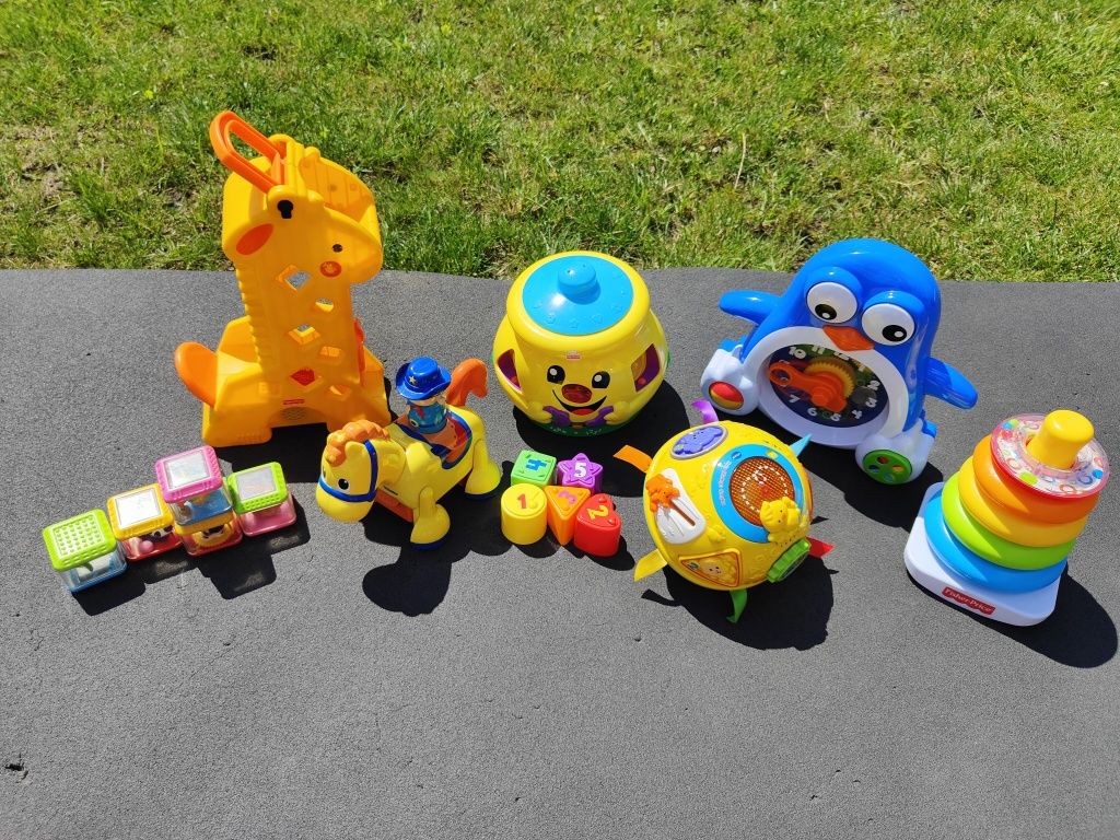 Zabawki FisherPrice, Tomy, Vtech i inne mix