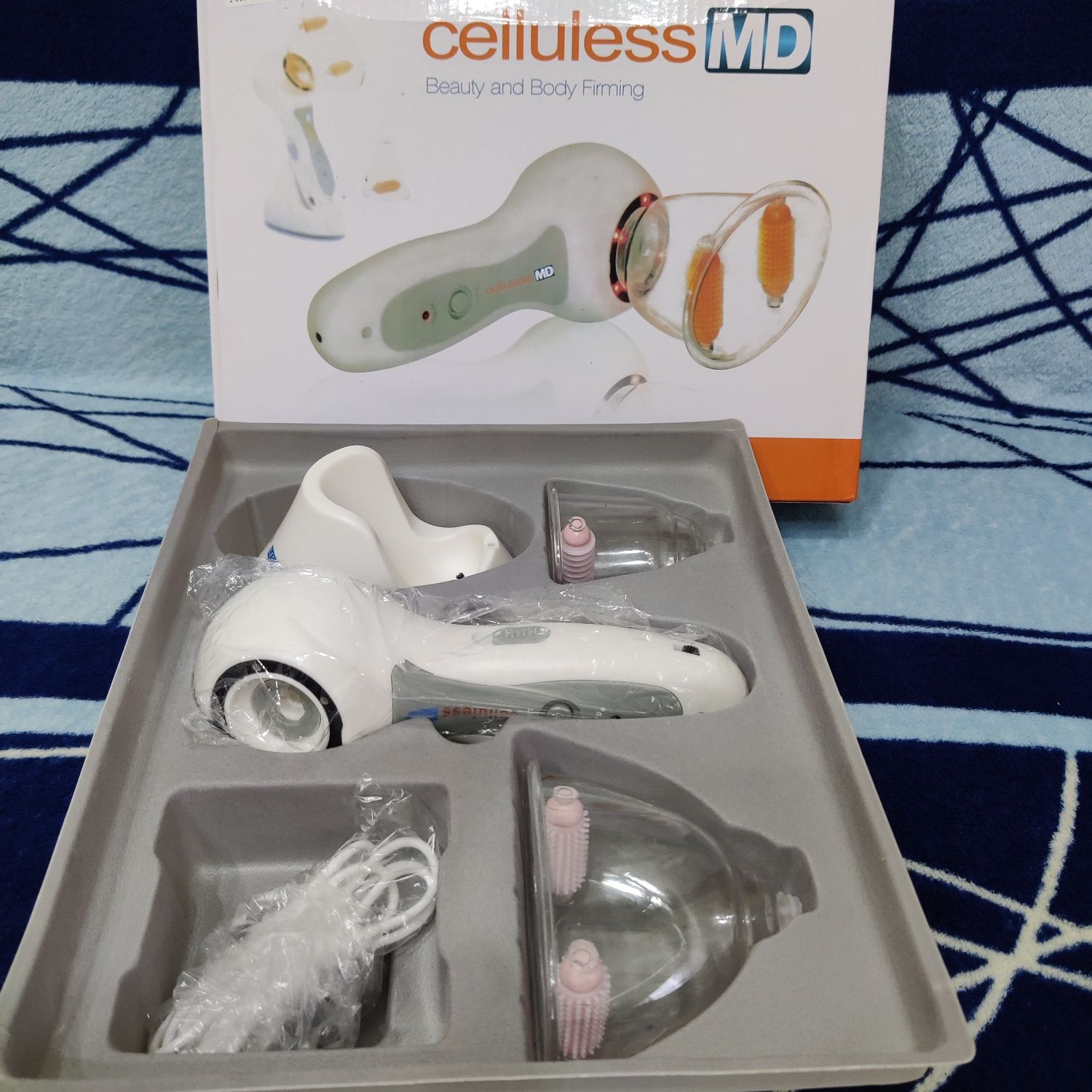 Вакуумный антицеллюлитный массажер для тела Celluless Md