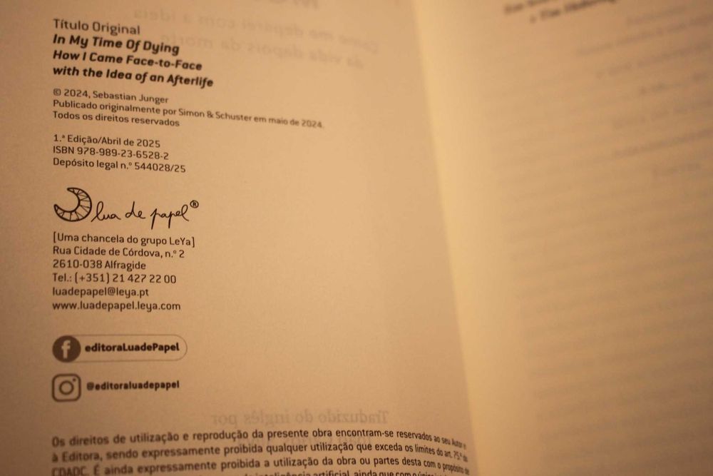 Na Hora da Minha Morte// Sebastian Junger